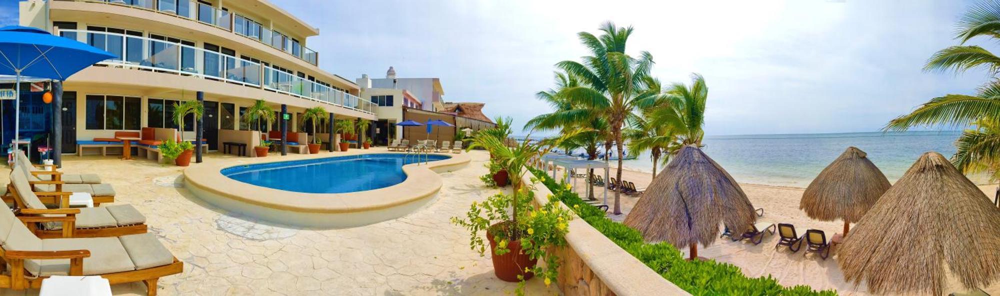 Hacienda Morelos Beachfront Hotel Puerto Morelos Exterior foto