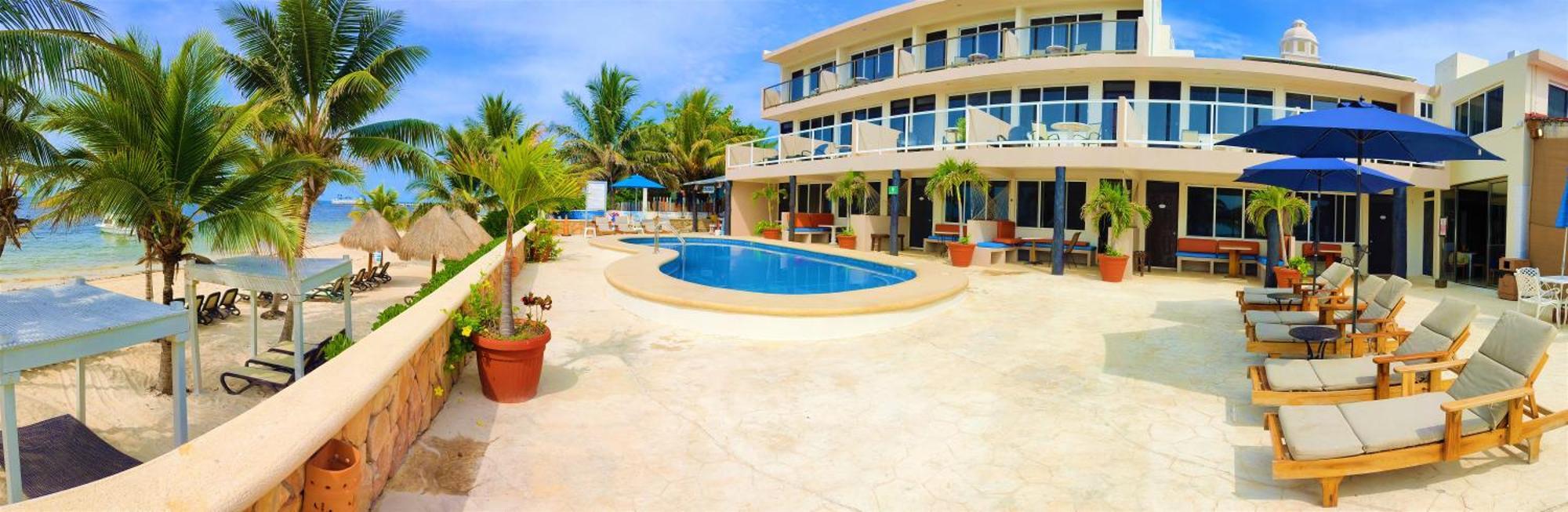 Hacienda Morelos Beachfront Hotel Puerto Morelos Exterior foto