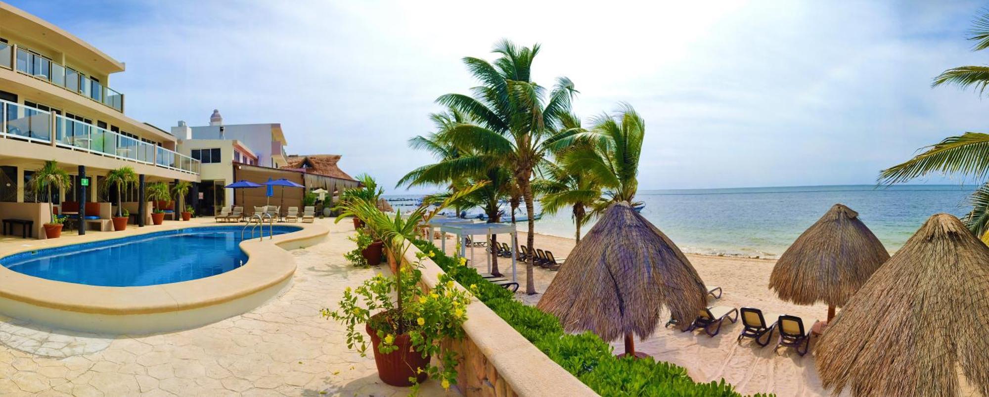 Hacienda Morelos Beachfront Hotel Puerto Morelos Exterior foto