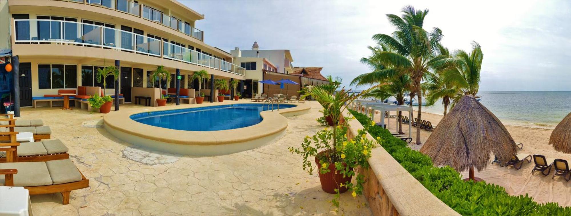 Hacienda Morelos Beachfront Hotel Puerto Morelos Exterior foto